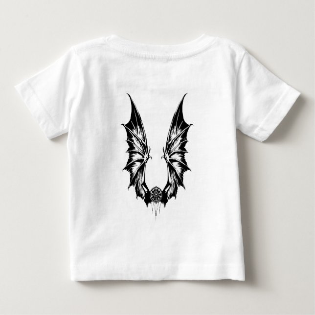 Dragon vingar t shirt (Baksida)