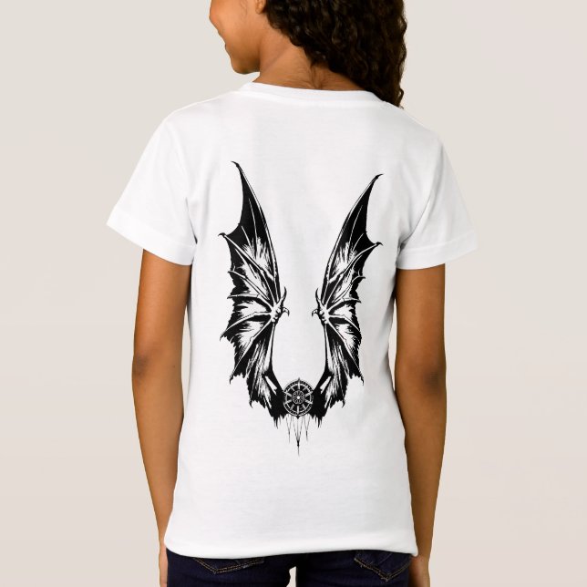 Dragon vingar t shirt (Baksida)