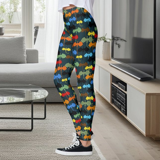 Dragon Vinge Blue Flight Fantasy Leggings (Skapare uppladdad)