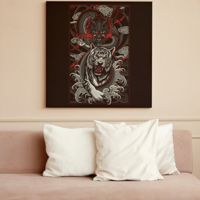 Dragon vs. Tiger Poster (Skapare uppladdad)