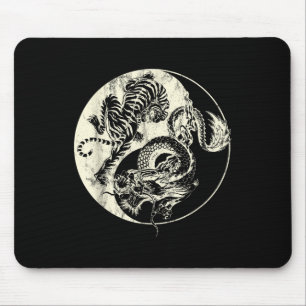Dragon Vs Tiger Tattoo! Yin och Yang Beast Fight Musmatta