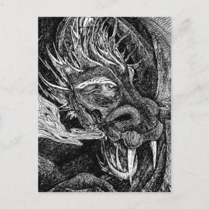 Dragon vycard vykort