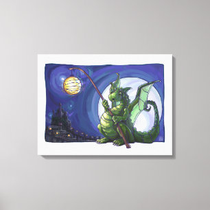 Dragon Watch Art Canvastryck