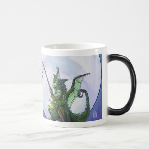Dragon Watch Art Magisk Mugg