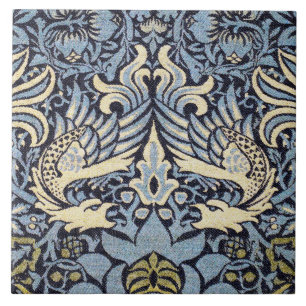 Dragon, William Morris Kakelplatta