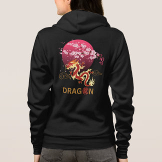 Dragon with Cherry Blommar T Shirt