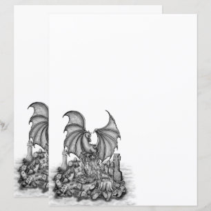 Dragon with Zombie