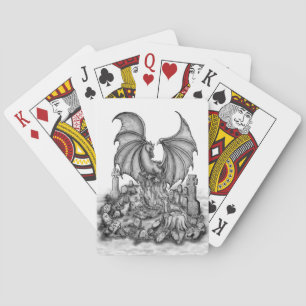 Dragon with Zombie Casinokort