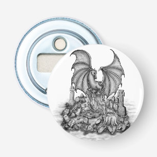 Dragon with Zombie Flasköppnare