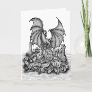 Dragon with Zombie Kort