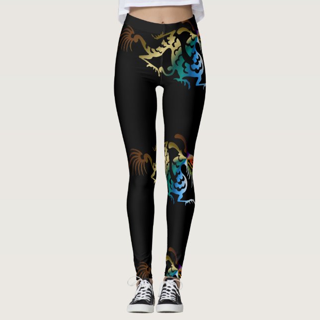 Dragon Women's Leggings (Framsida)