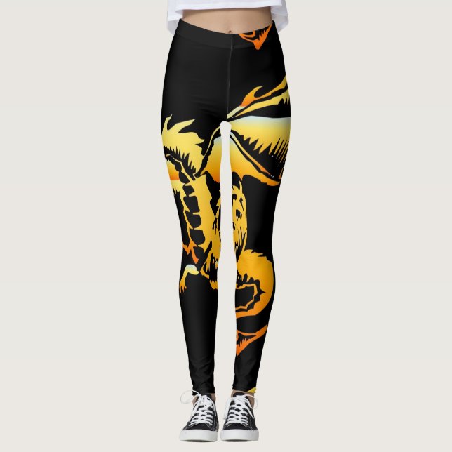 Dragon Women's Leggings (Framsida)