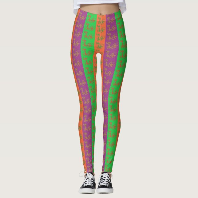 Dragon Women's Leggings (Framsida)