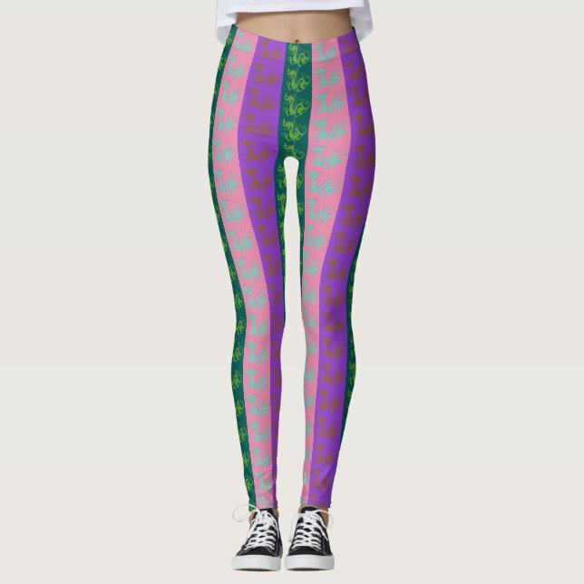 Dragon Women's Leggings (Framsida)