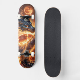 Dragon World – The Realm of Fire and Magic´4 Mini Skateboard Bräda 18,5 Cm
