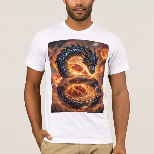 Dragon World – The Realm of Fire and Magic´4 T Shirt (Framsida)