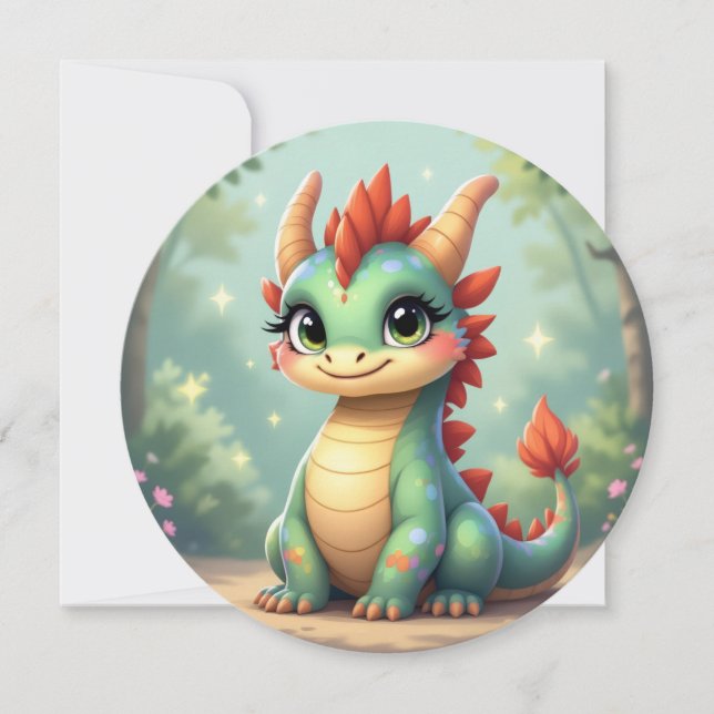 Dragon World – The Realm of Fire and Magic´5 Julkort (Framsida)