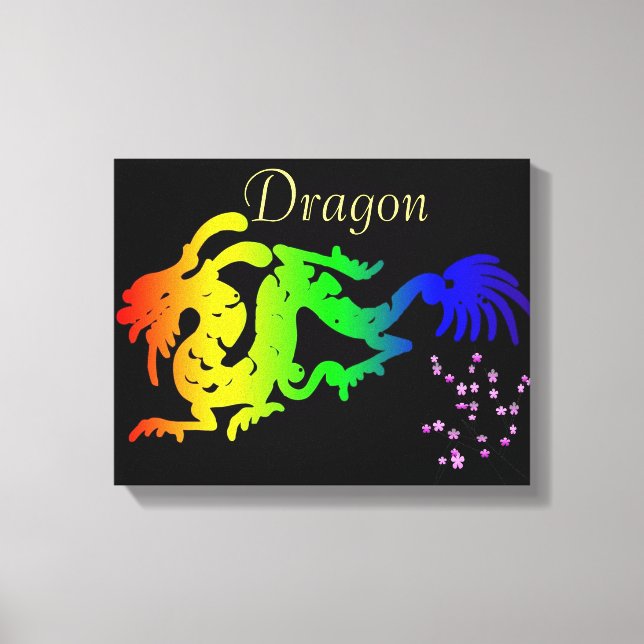 Dragon Wrapped Canvas (Framsida)