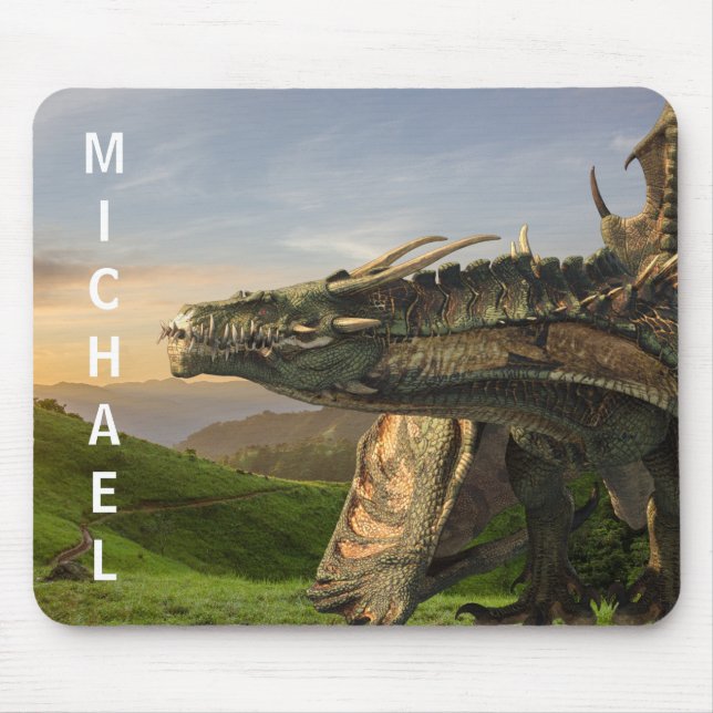 Dragon Wyvern Personlig Musmatta (Framsidan)