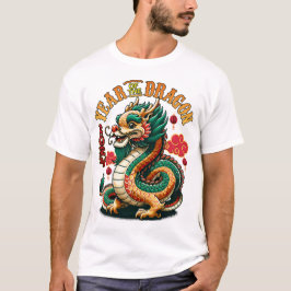 Dragon Year 2024 Embrace Lunar New Year Prosperity T Shirt