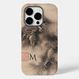 Dragon Year Chinese Zodiac-tecken Monogram Iphone