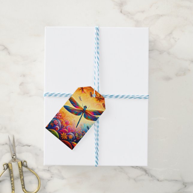 Dragonairs resa presentetikett (Med Snöre)