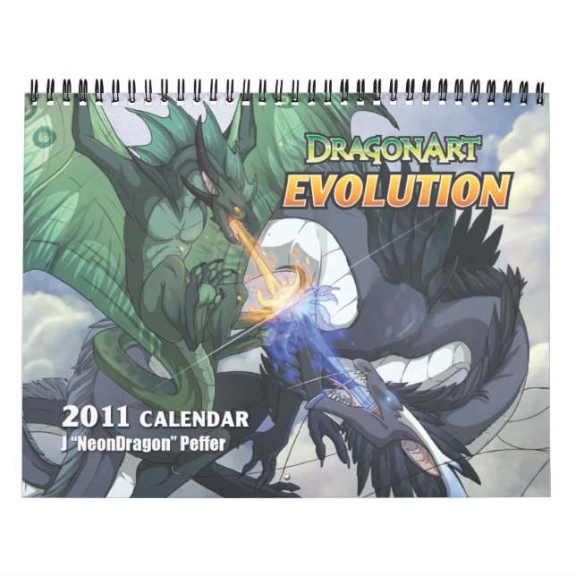DragonArt Evolution Calendar Kalender (Omslag)