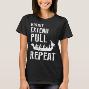 Dragonboating Theme for Dragon Boat Paddling 16 T Shirt