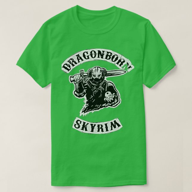 Dragonborn K T Shirt (Design framsida)