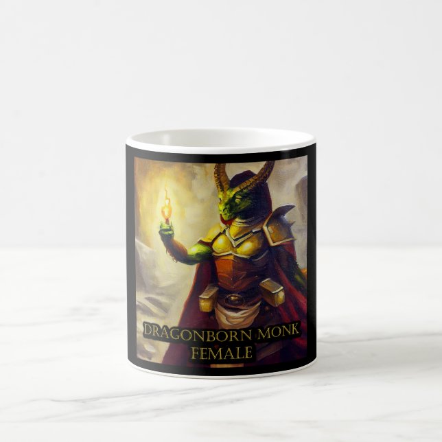Dragonborn Munk Female Kaffemugg (Center)