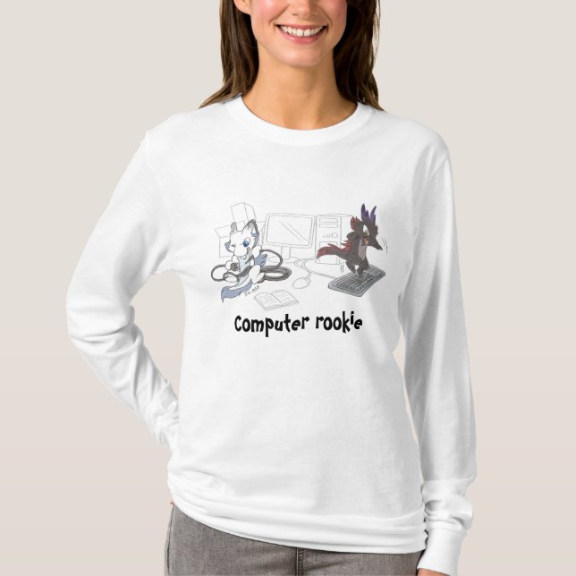 DragonBros datorrookie T-shirt (Framsida)