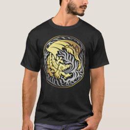 Dragoncle - Guld och Chrome T Shirt