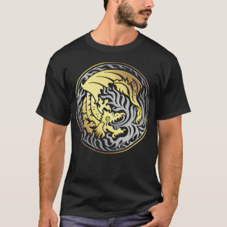 Dragoncle - Guld och Chrome T Shirt