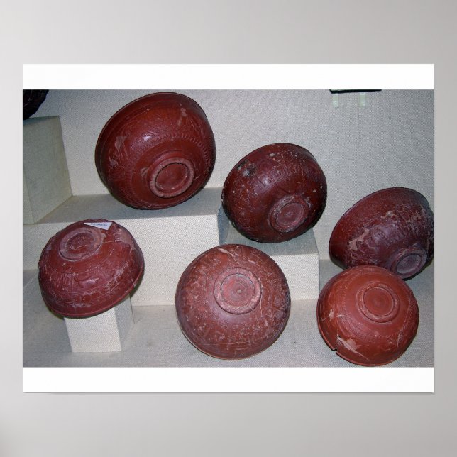 Dragondorff kopp, c.150 BC (lergods) Poster (Framsidan)