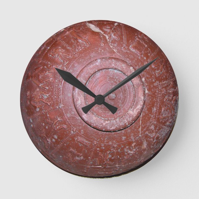 Dragondorff kopp, c.150 BC (lergods) Rund Klocka (Framsida)