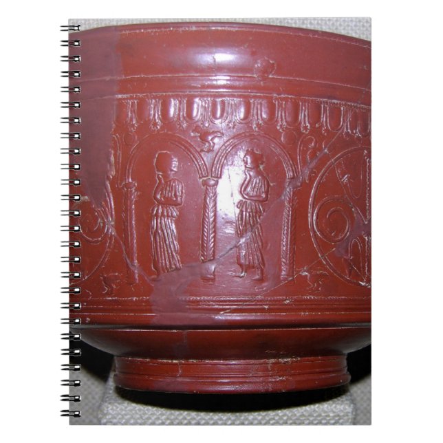 Dragondorff kopp, från Graufesenque, c.150 BC Anteckningsbok (Framsidan)