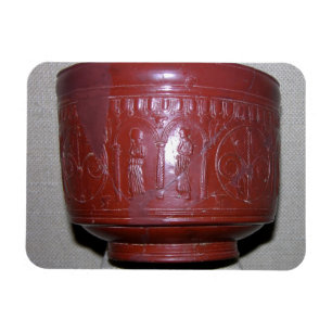 Dragondorff kopp, från Graufesenque, c.150 BC Magnet