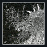 Dragoneart: Wise Dragon Poster<br><div class="desc">Original Bläck av I3Magi</div>