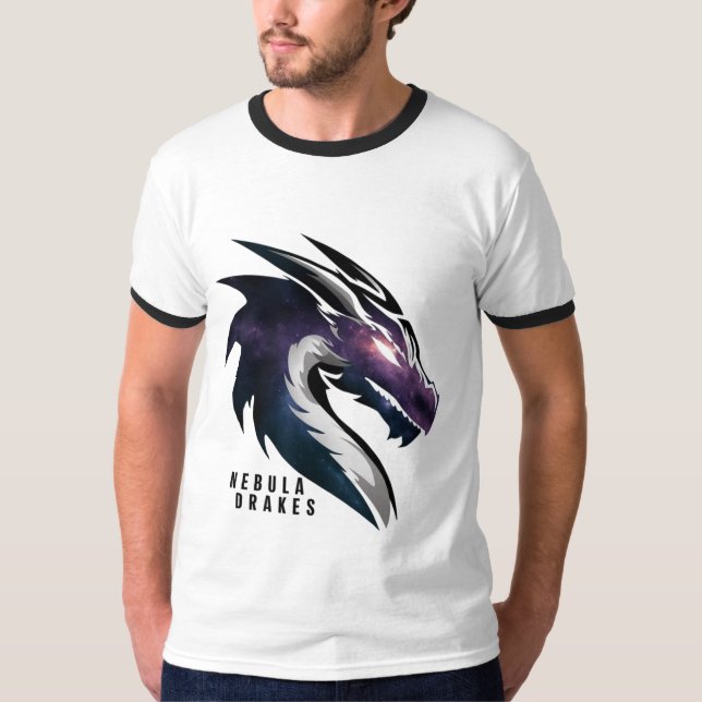 Dragoner av Nebula: en kelestial T-shirt (Framsida)
