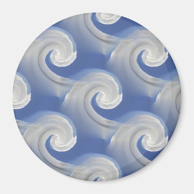 Dragoner i himlar.... magnet (Framsidan)