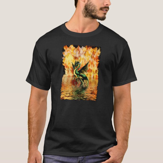 DRAGONFIRE: Dragon T-shirt (Framsida)