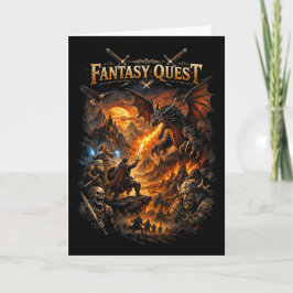 Dragonfire Quest Helgkort