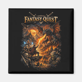 Dragonfire Quest Magnet