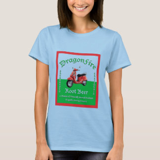 DragonFire Root Beer-kvinnans skjorta Tee