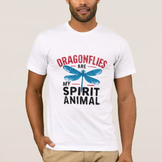 Dragonflies är mitt andliga djur t shirt