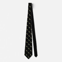 Dragonflies av glasskikt på Black Neck Tie Slips