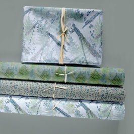Dragonflies Blommigt Blue Trio Decoupage