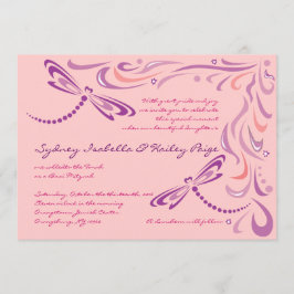 DRAGONFLIES B'nai Mitzvah Inbjudan