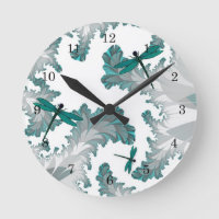 Dragonflies Clock, sommardag