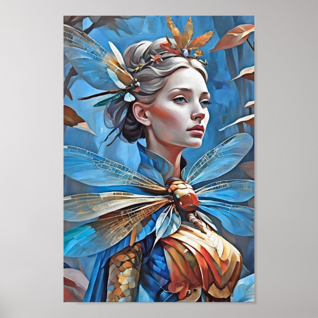 Dragonflies drottning poster (Framsidan)